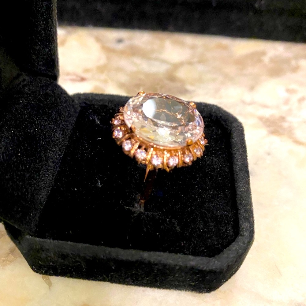 NATURAL LITE PINK KUNZITE SAPPHIRE RING‼️❤️ - Picture 3 of 3